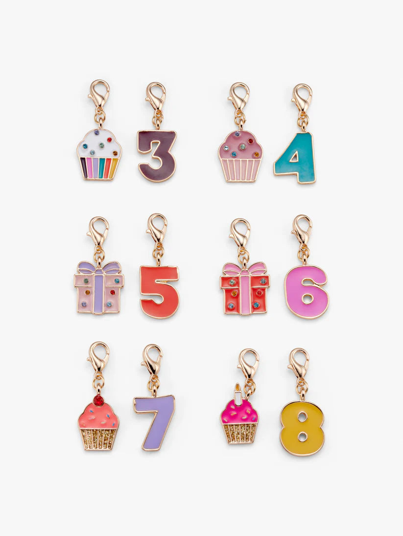 BE CHARMED! 4th Birthday Number Charms