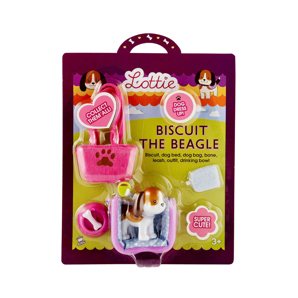 Biscuit the Beagle Toy Dog by Lottie