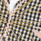 Pink Ric Rac Gingham Butterfly Wings