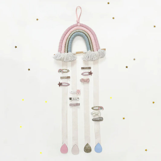 Rainbow Drops Hair Clip Hanger  - Rockahula