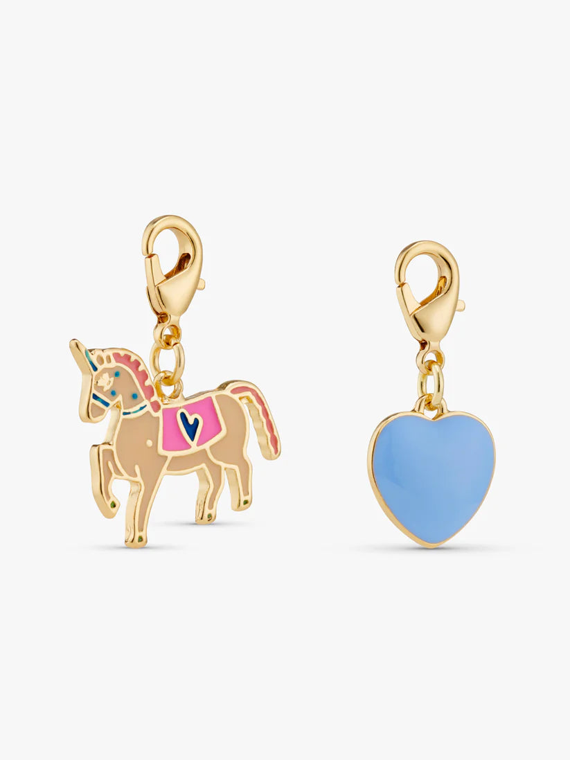 BE CHARMED! Unicorn and Heart Charms