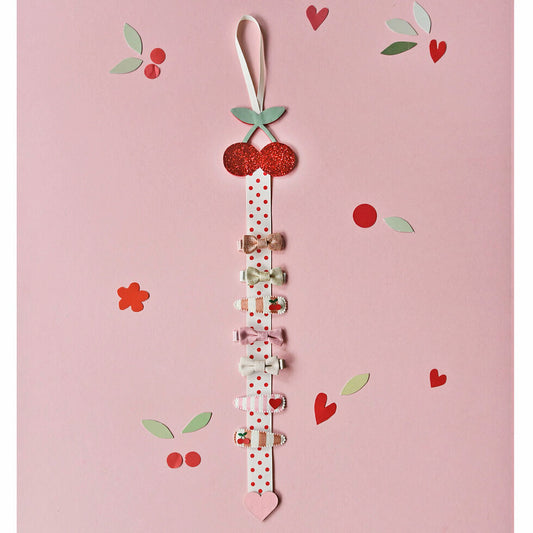 Very Cherry Hair Clip Hanger - Rockahula