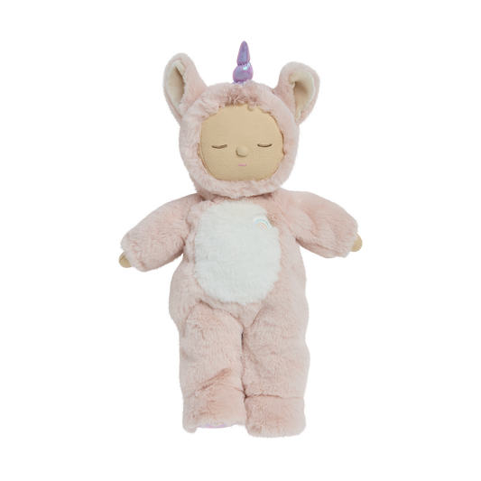 Olli Ella Cozy Dinkums Unicorn - Sugarpie