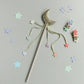 Rainbow Shimmer Star Hair Clips - Rockahula - Grace and Fox