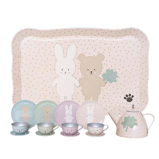 Jabadabado Sweet Tea Set - Teddy & Bunny