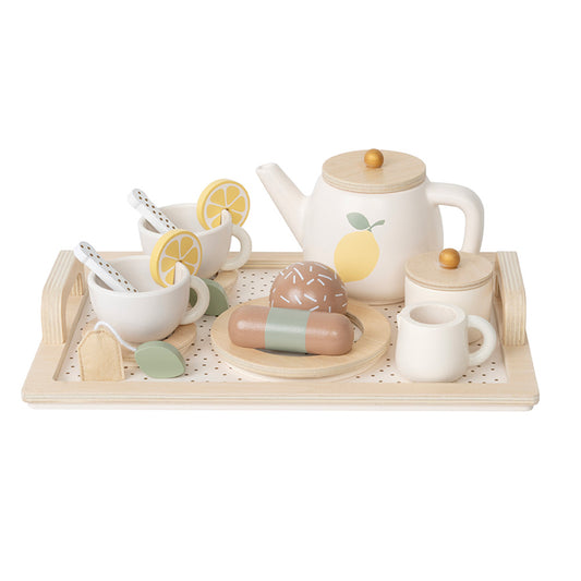 Jabadabado Wooden Tea Set - Lemon