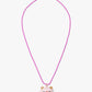 Pink Cat Face Locket Necklace