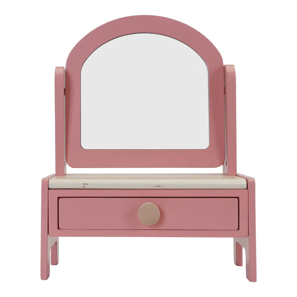 Little Dutch Wooden Pink Vanity Table