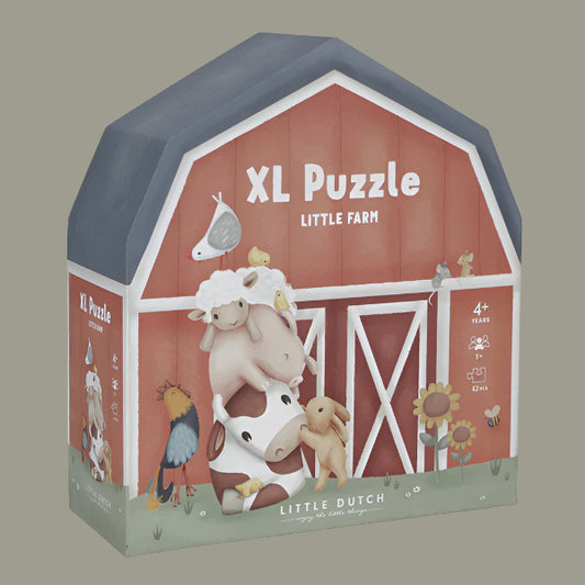 Little Dutch - Floor Puzzle Little Farm FSC