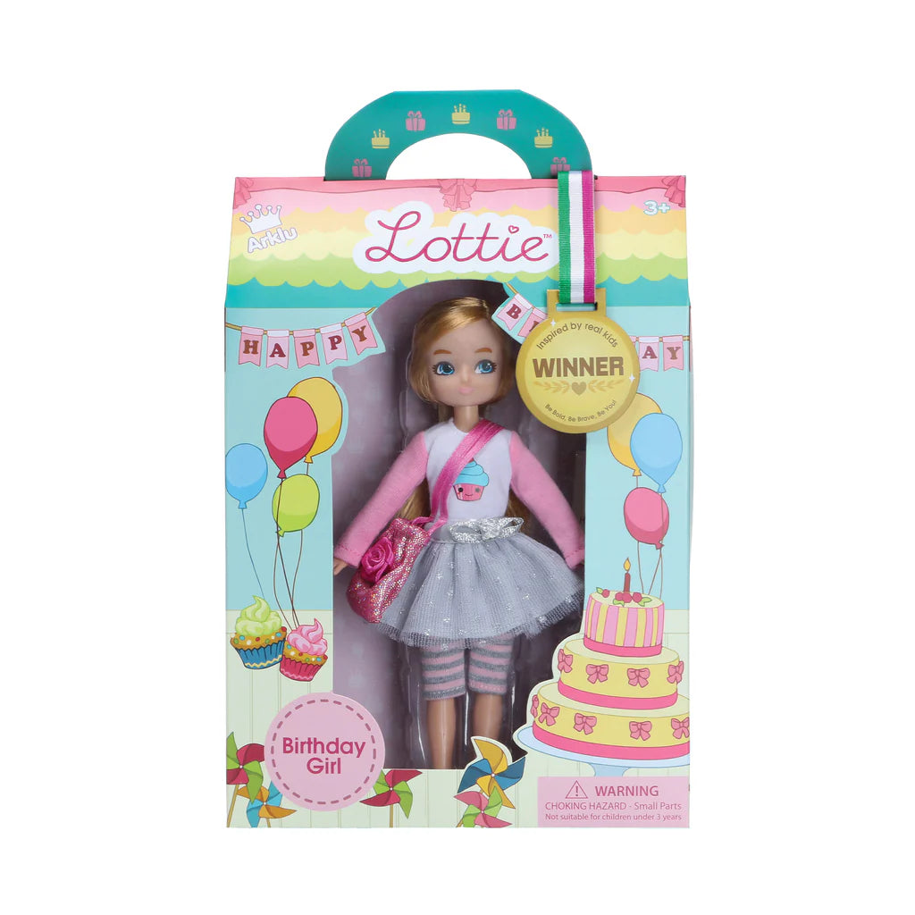 Birthday Girl Toy Doll by Lottie