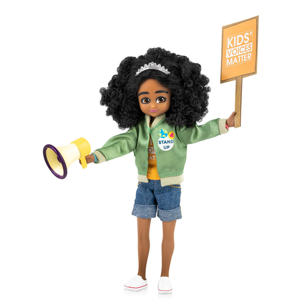 Meg' Kid Activist Toy Doll By Lottie