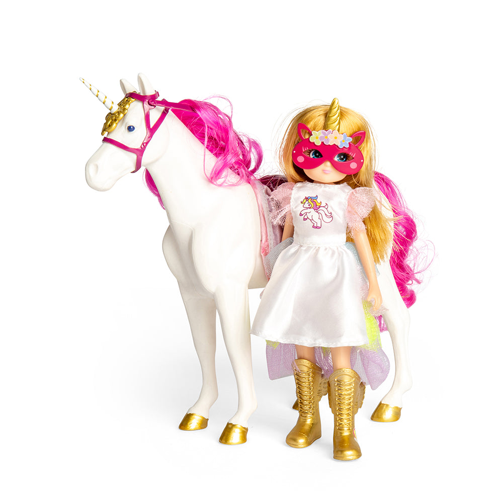 Unicorn Dress Up Doll & Toy Set by Lottie