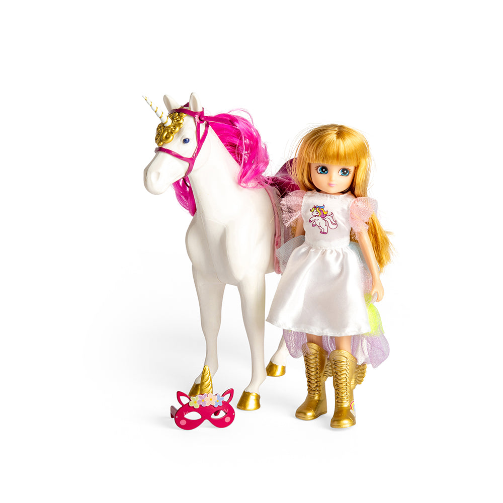 Unicorn Dress Up Doll & Toy Set by Lottie