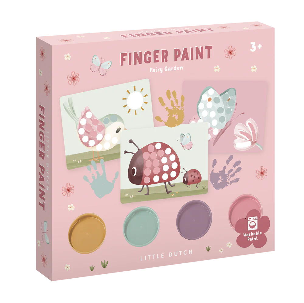 Little Dutch Fingerpaint Set - Fairy Garden