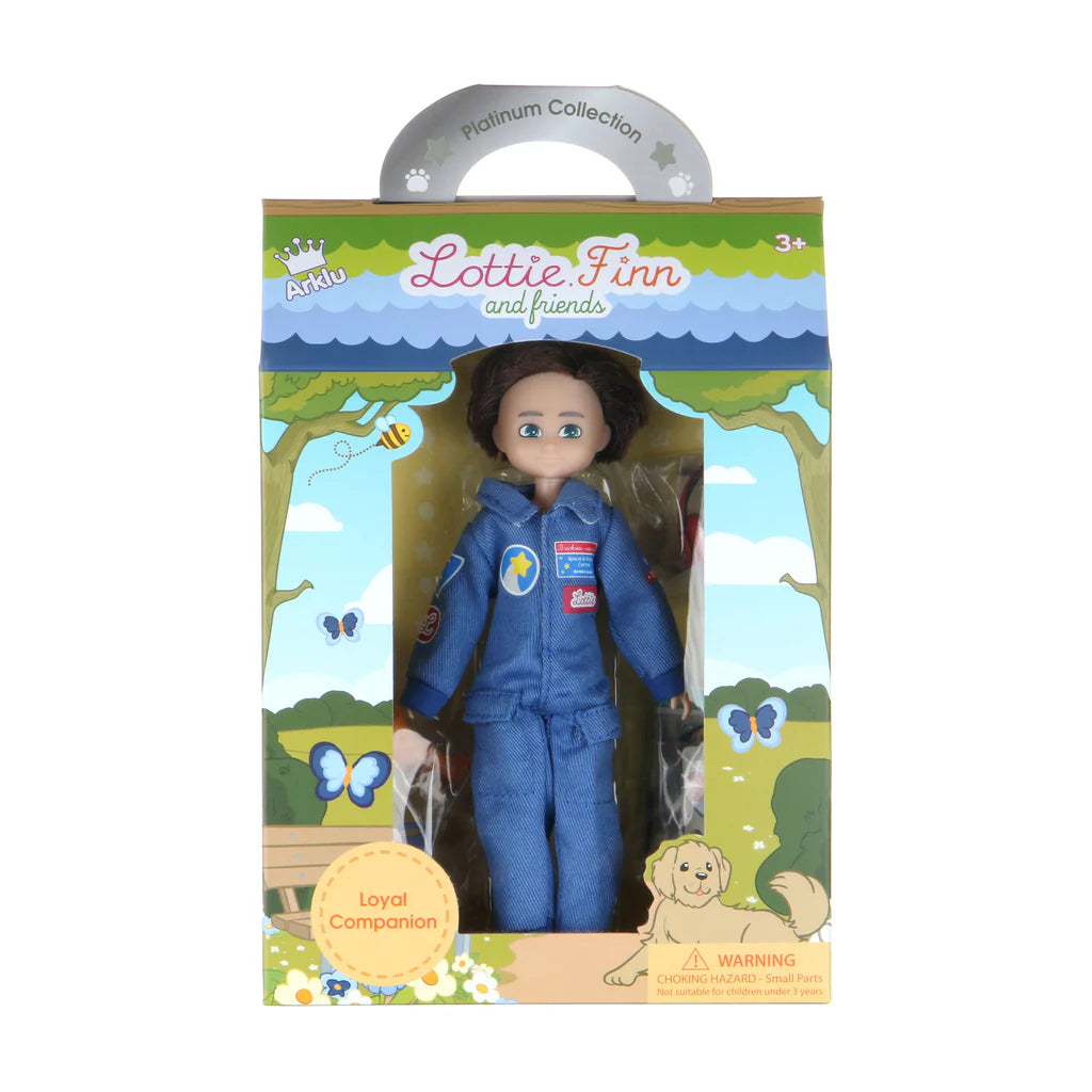 Loyal Companion Toy Boy Doll By Lottie