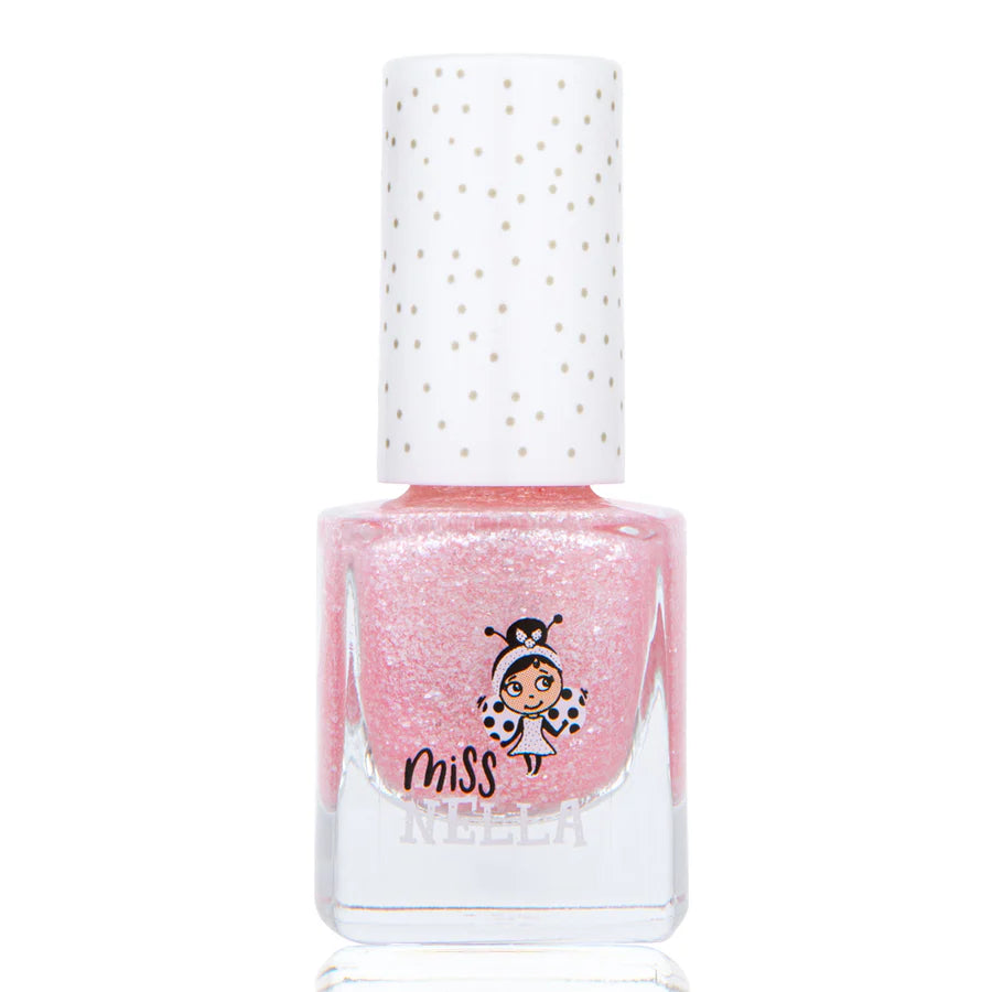 Miss Nella Kids Nail Polish - Itsy Glitzy Hippo - Grace and Fox