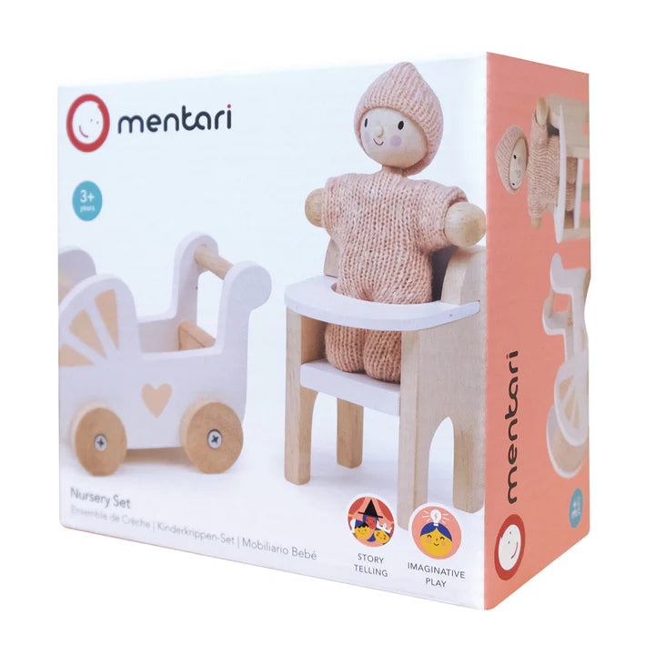 Mentari Dolls House Nursery Set