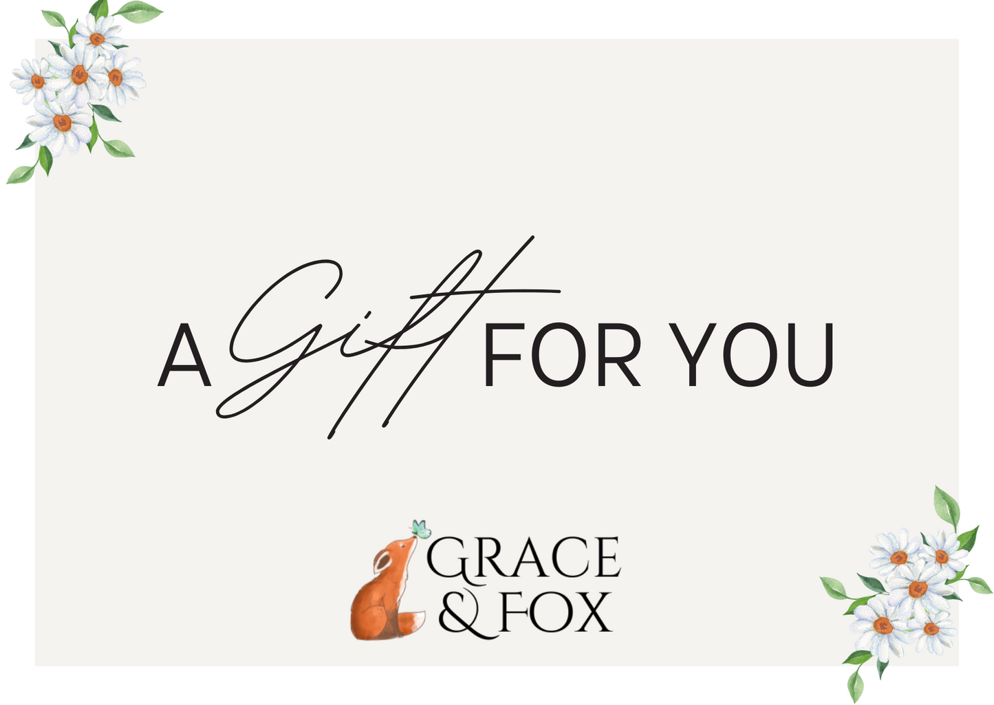 Grace and Fox Gift Card