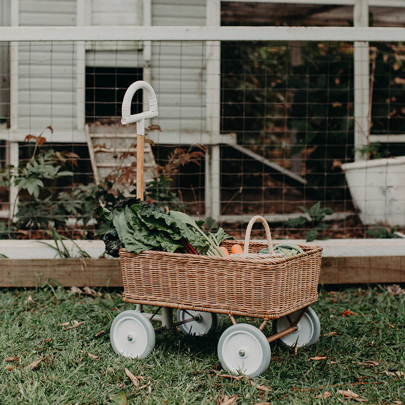 Rattan Wonder Wagon - Natural - Grace and Fox