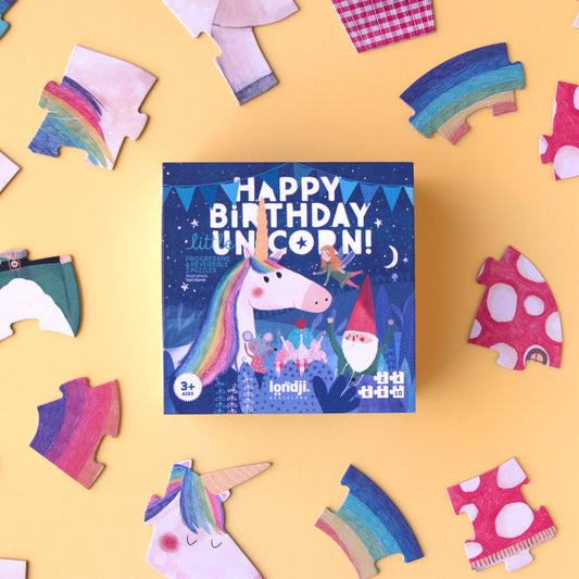 Londji - Happy Birthday Unicorn Puzzle - Grace and Fox