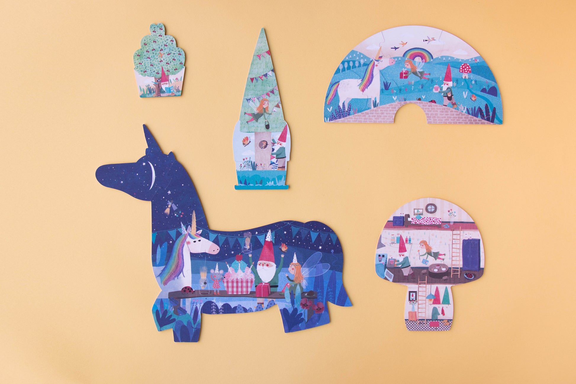 Londji - Happy Birthday Unicorn Puzzle - Grace and Fox