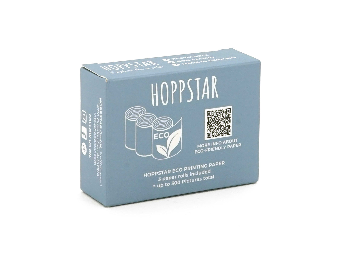 Hoppstar 3 pack Eco Printing Paper Rolls