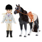 Pony Pals Toy Doll and Horse By Lottie