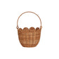 Rattan Tulip Basket - Natural - Grace and Fox