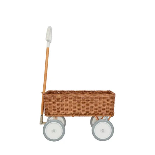 Rattan Wonder Wagon - Natural - Grace and Fox