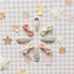 Flora Linen Mini Bow Hair Clips - Rockahula