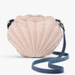 Shell Sequin Beaded Reversible Crossbody Bag