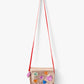 Heart and Star Gold Crossbody Bag