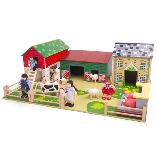 The Oldfield Farm Wooden Playset