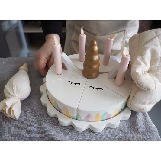 Jabadabado Wooden Unicorn Cake