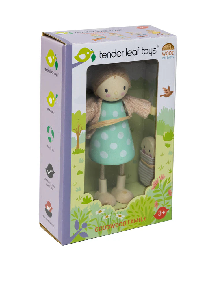 Tender Leaf Toys Mrs Goodwood And The Baby