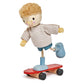 Tender Leaf Toys Edward Doll And His Skateboard