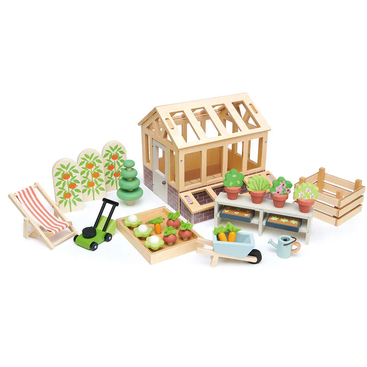 Tender Leaf Toys Greenhouse and Garden Set