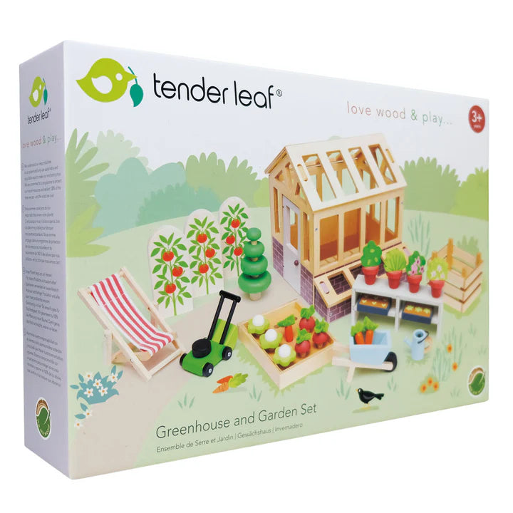 Tender Leaf Toys Greenhouse and Garden Set