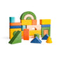 Tiger Tribe Rattle & Stack Blocks - Deluxe Pack