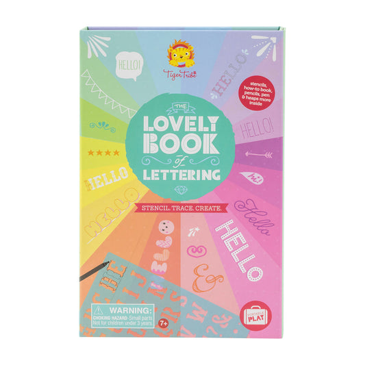 Tiger Tribe Lovely Book of Lettering Art Set