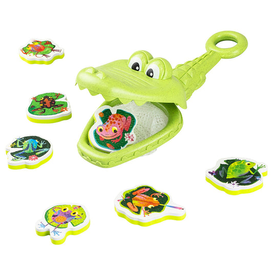 Tiger Tribe Croc Chasey - Catch a Frog Bath Toy