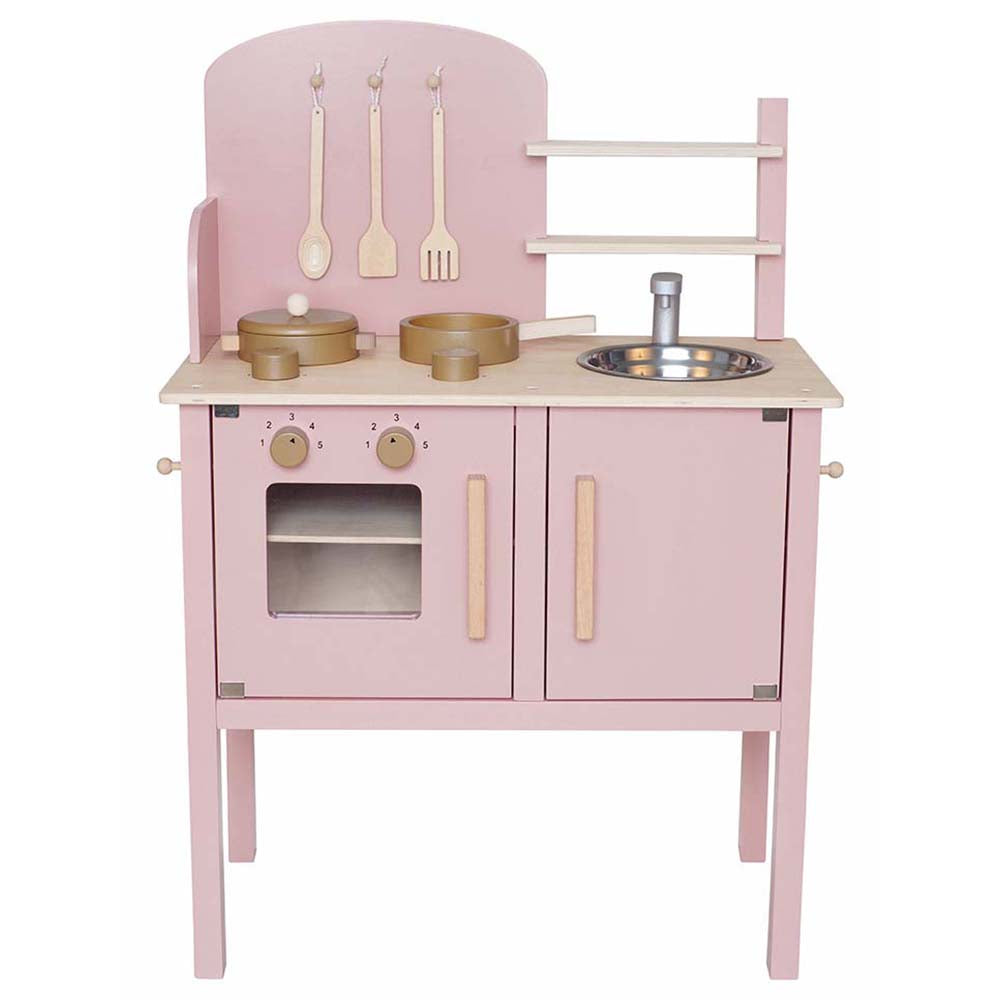 Jabadabado Wooden Play Kitchen - Pink