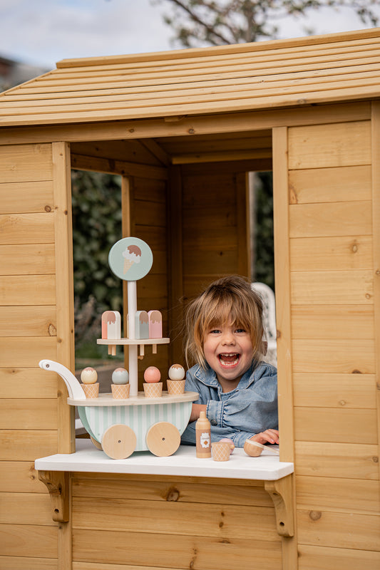 Jabadabado Ice Cream Trolley - Stripes