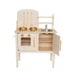 Jabadabado Wooden Play Kitchen - Cream