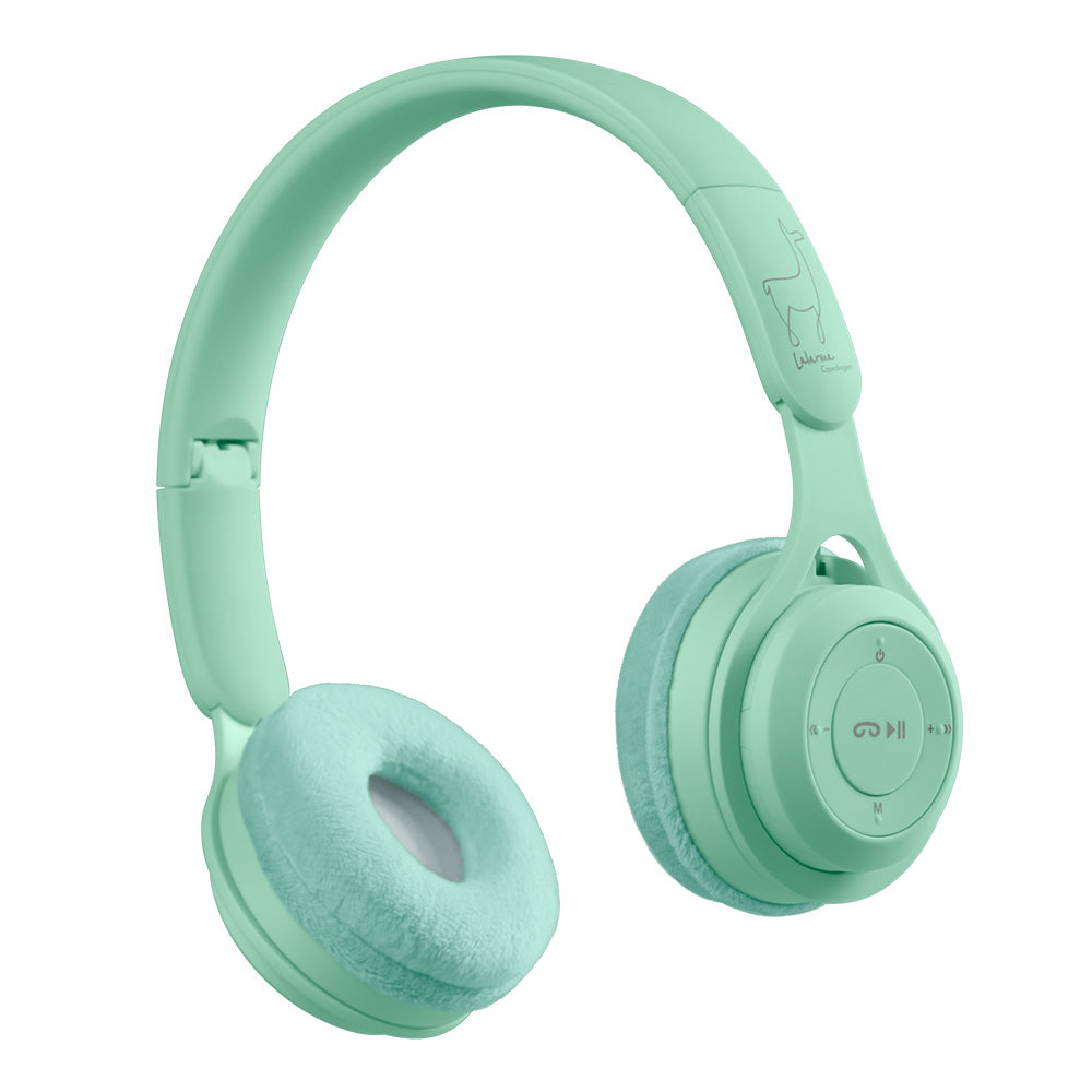 Lalarma Wireless Headphones- Mint Pastel