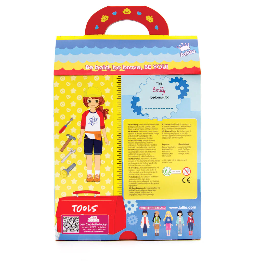 Young Inventor Toy Doll By Lottie