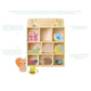 Orange Tree Toys - Spring Garden Wooden Creatures & Shelf