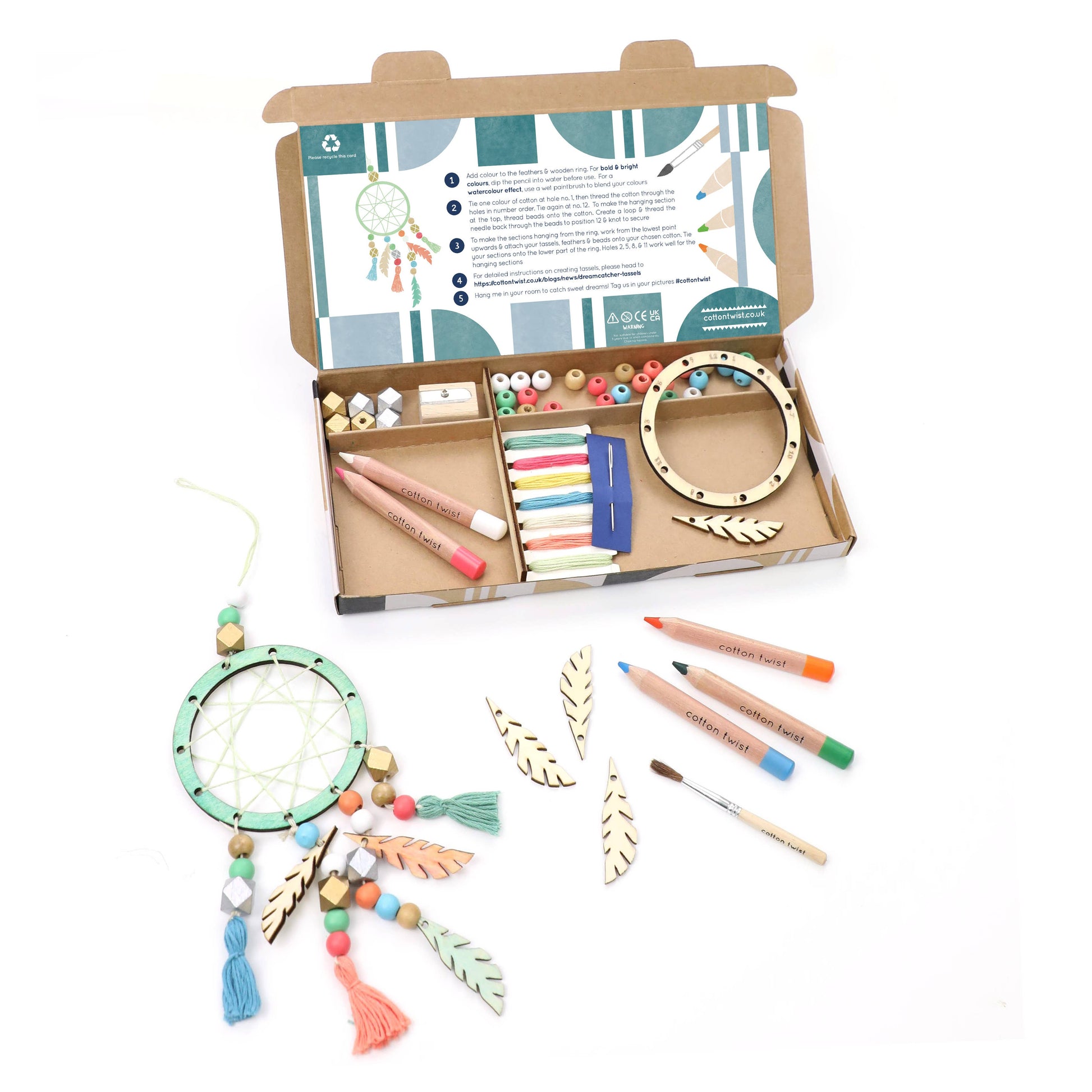Make Your Own Dreamcatcher Craft Kit By Cotton Twist - Grace and Fox