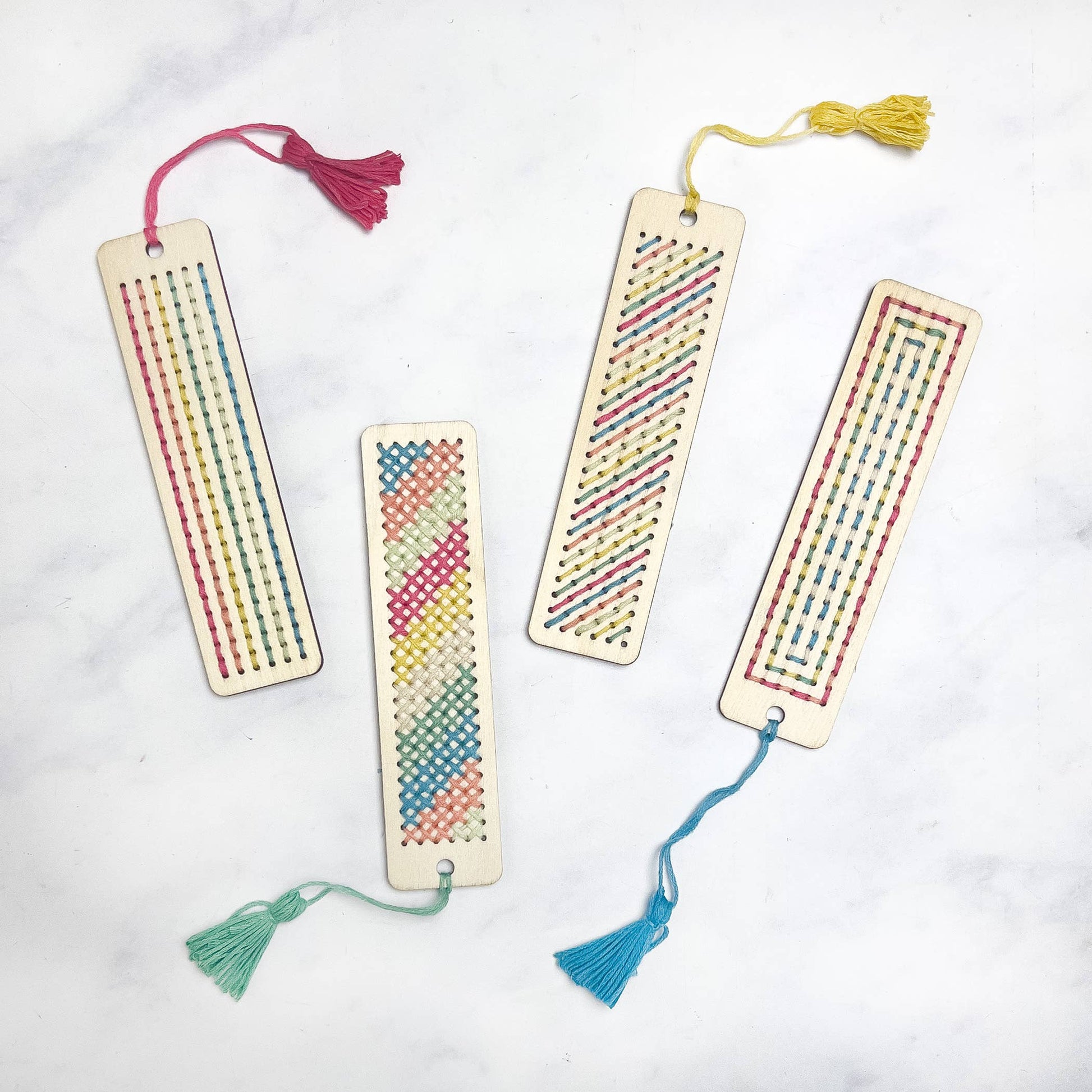 DIY Craft Kit - Kids: Make Your Own Stitched Tassel Bookmark - Grace and Fox