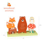 Orange Tree Toys - Woodland Wooden Stacking Toy